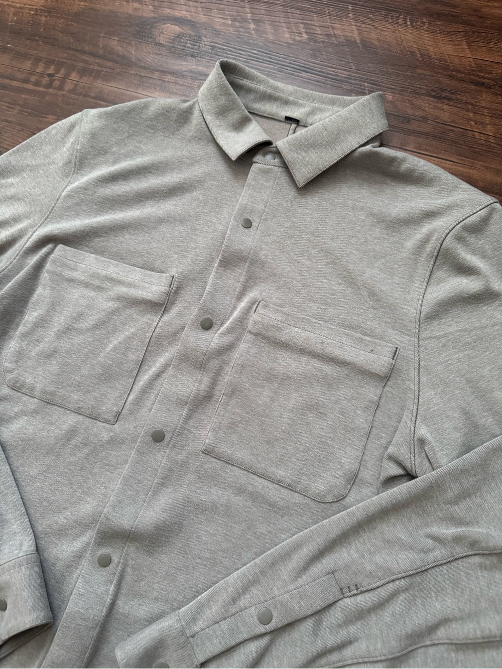 lululemon athletica Soft Knit Overshirt in Heathered Rover